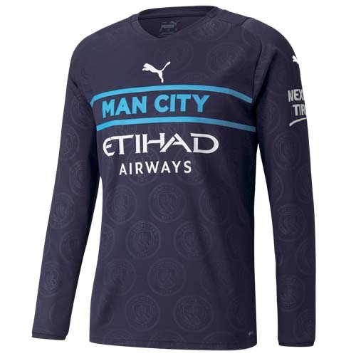 Tailandia Camiseta Manchester City 3ª ML 2021-2022